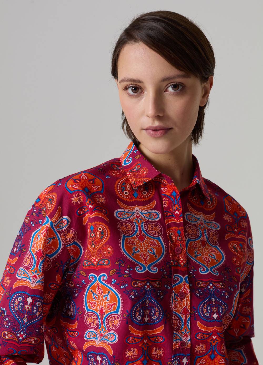 Ovs Camicia in cotone con stampa folk Promozione