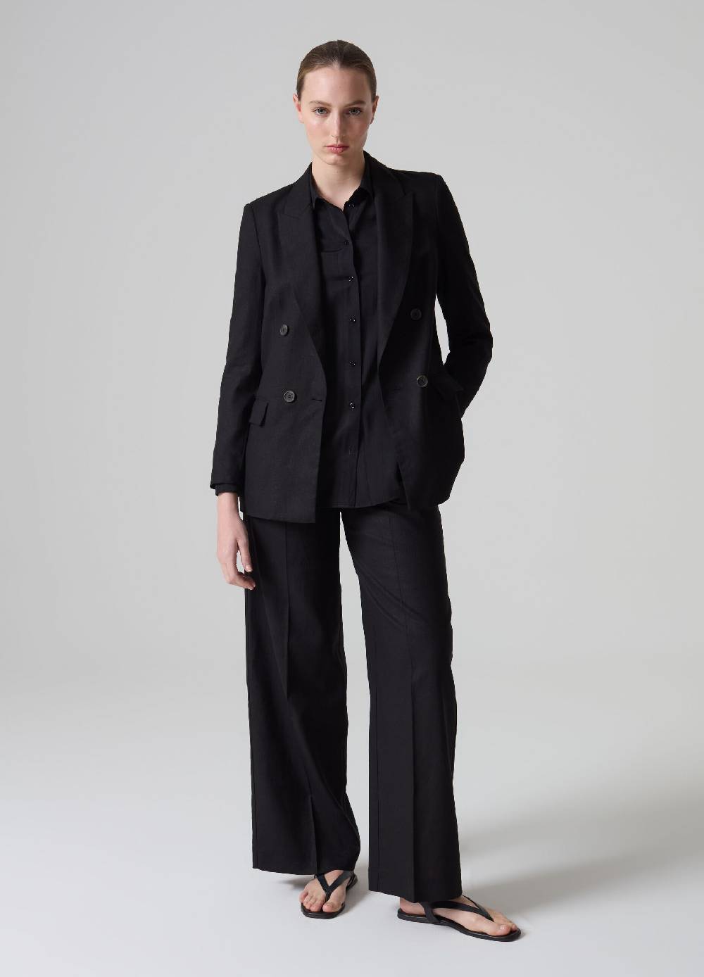 Ovs Pantaloni larghi in lino e viscosa Soddisfazione Garantita