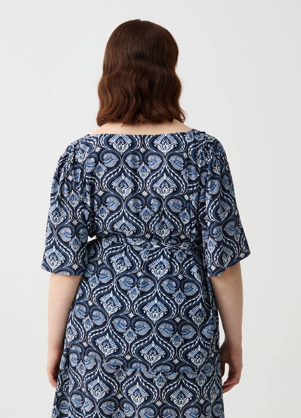 Ovs Blusa in viscosa fantasia boho Curvy Qualità Garantita