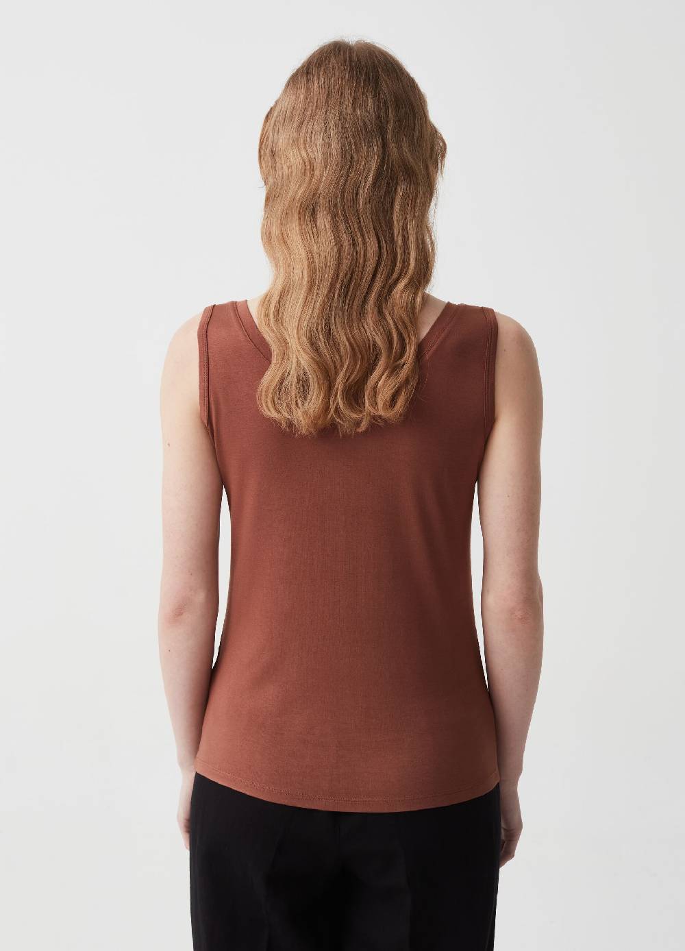 Ovs Tank top con scollo a V Consegna Veloce