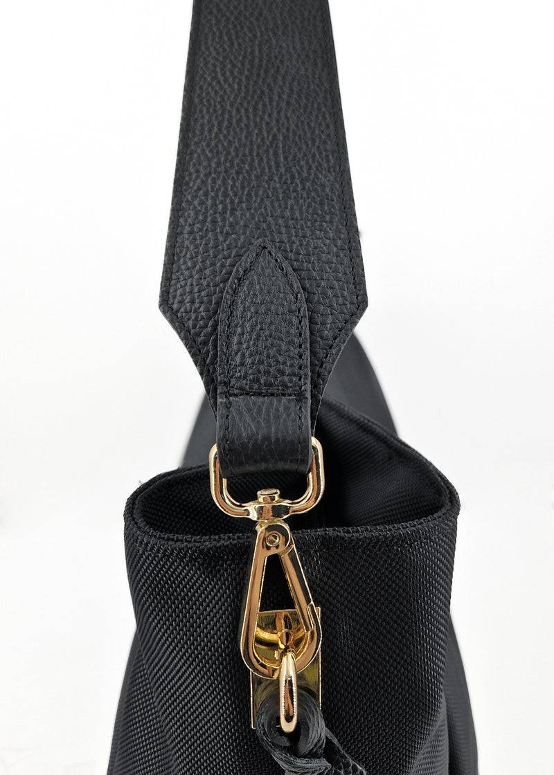 Paola T. Sacca in cordura con dettagli oro Spedizione Gratuita