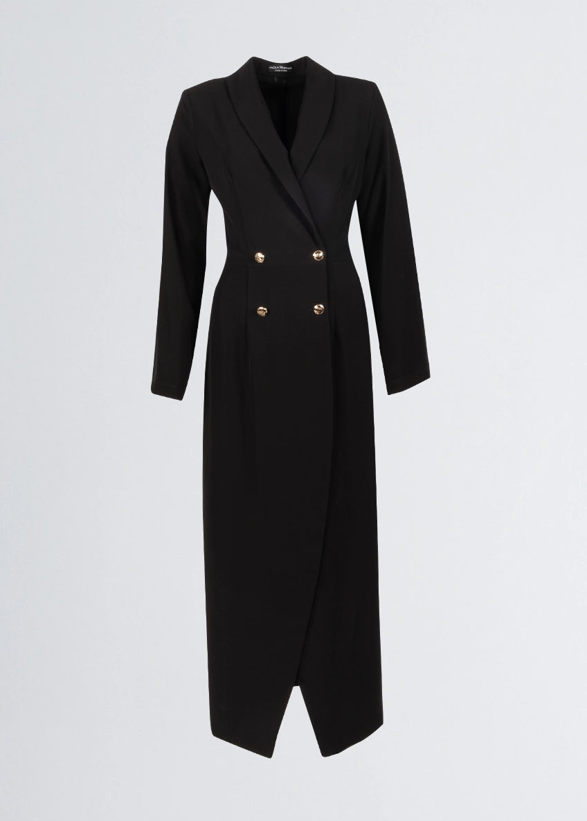 Paola T. Robe-manteau in cady fluid strech I Più Venduti