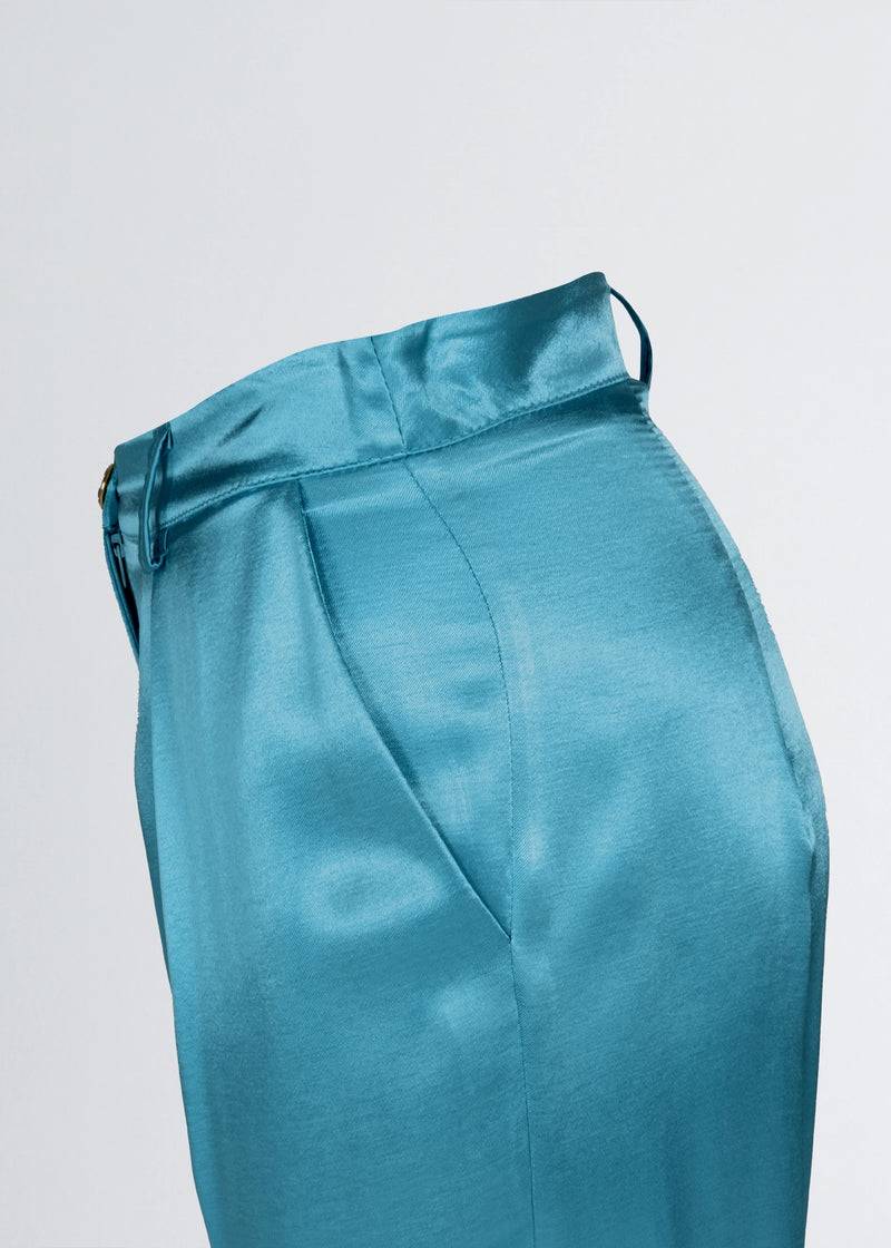 Paola T. Pantalone jogger in raso di viscosa Qualità Garantita