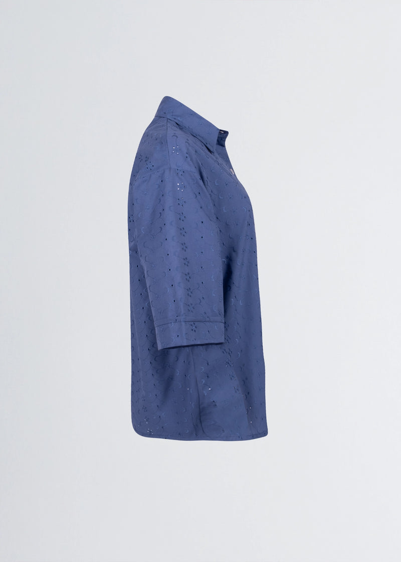 Paola T. Camicia In cotone sangallo Shopping Online