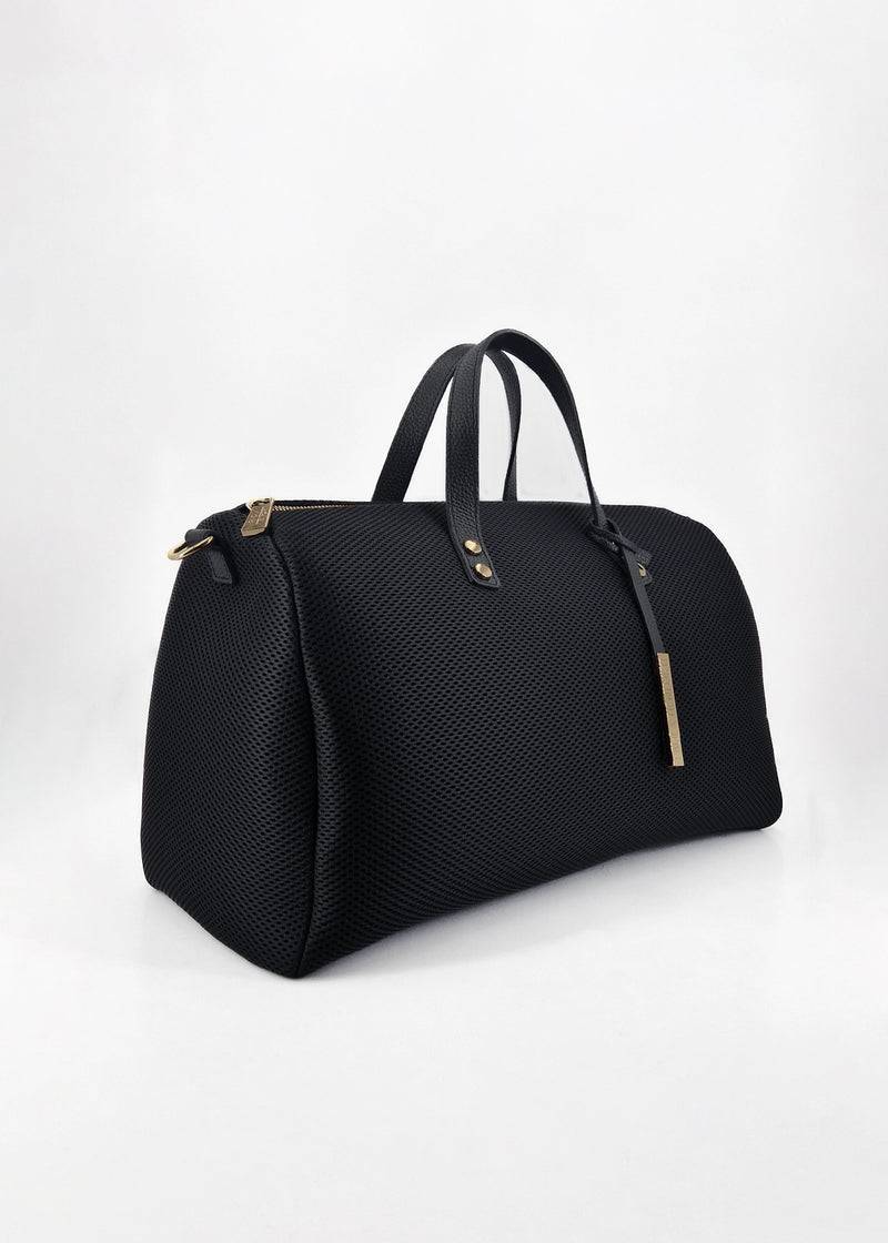 Paola T. Bauletto large in traforato con dettagli oro Shopping Online
