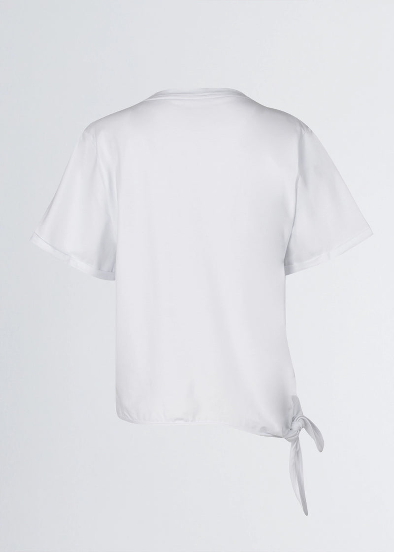 Paola T. T-Shirt in cotone stretch Vendita