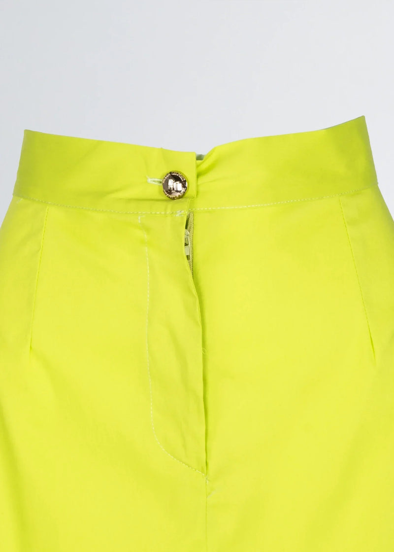 Paola T. Gonna in cotone stretch con tasconi Vendite Flash
