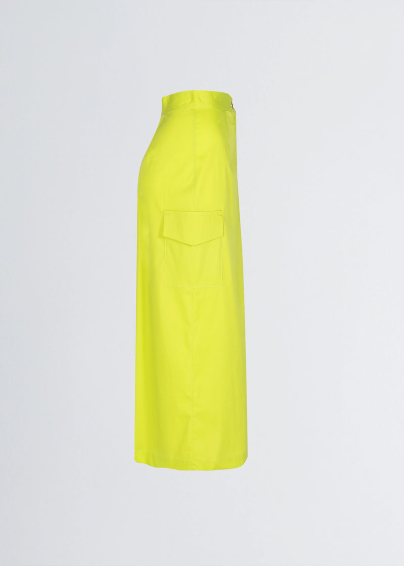 Paola T. Gonna in cotone stretch con tasconi Vendite Flash