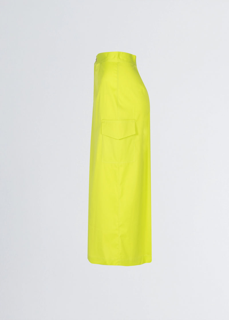 Paola T. Gonna in cotone stretch con tasconi Vendite Flash