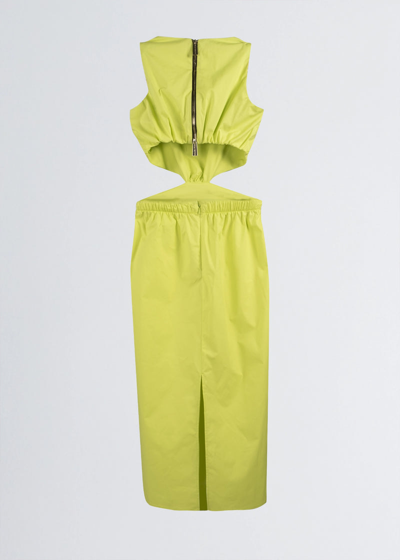 Paola T. Abito CUT-OUT in cotone stretch Offerte