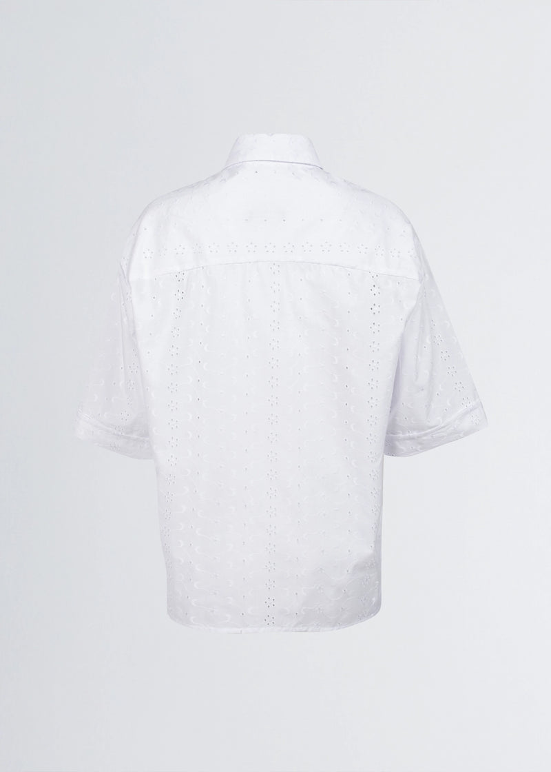 Paola T. Camicia In cotone sangallo Offerte giornaliere