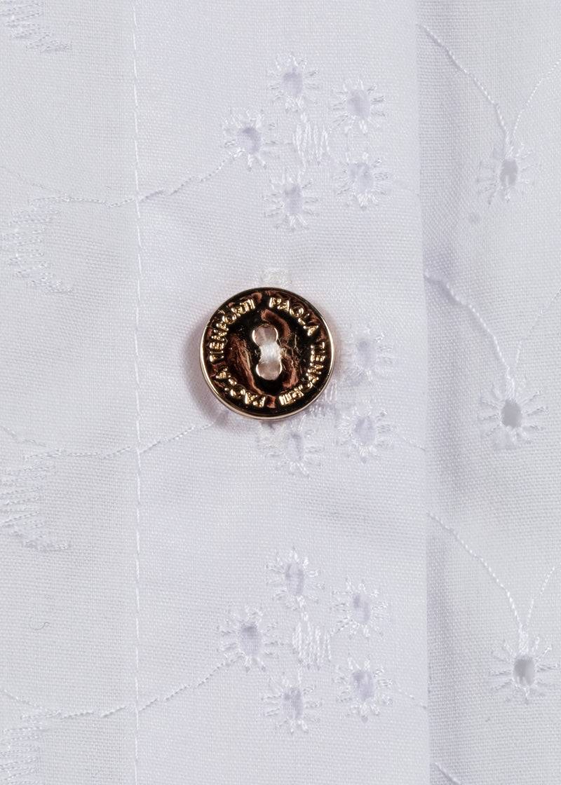 Paola T. Camicia In cotone sangallo Offerte giornaliere