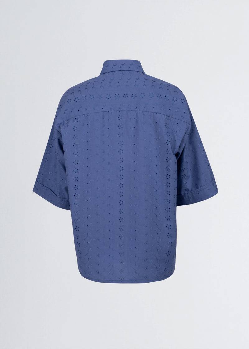 Paola T. Camicia In cotone sangallo Offerte speciali