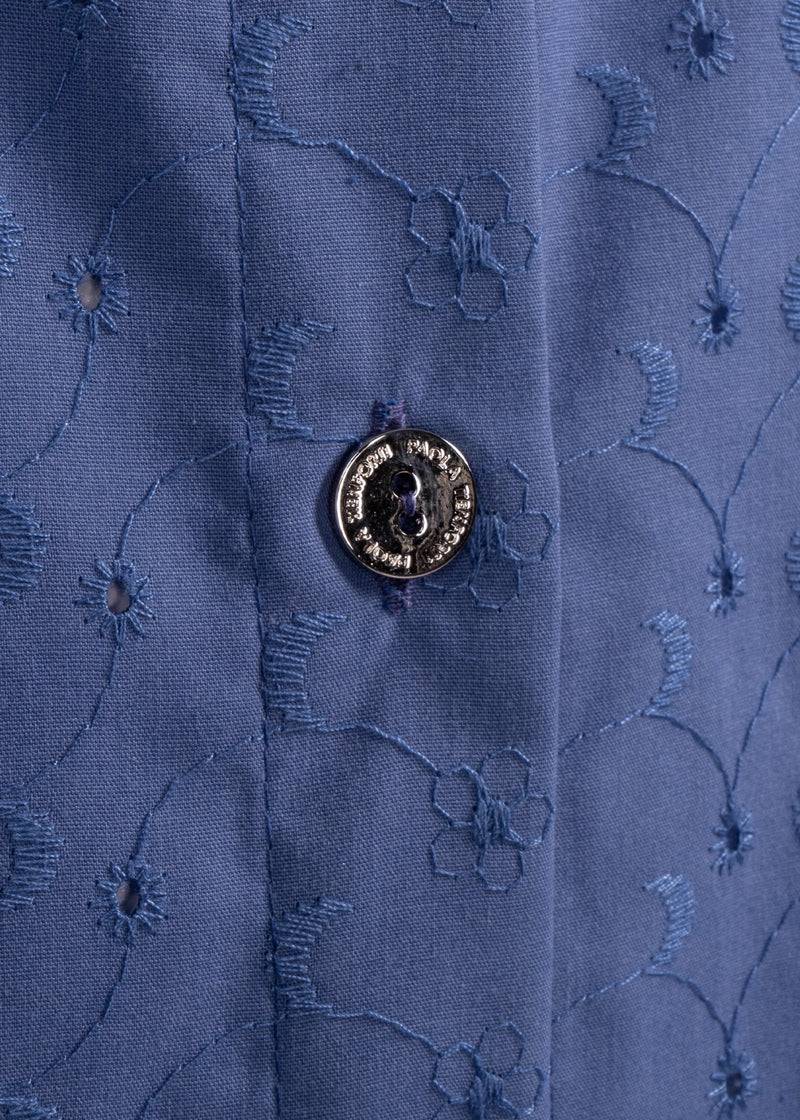 Paola T. Camicia In cotone sangallo Offerte speciali
