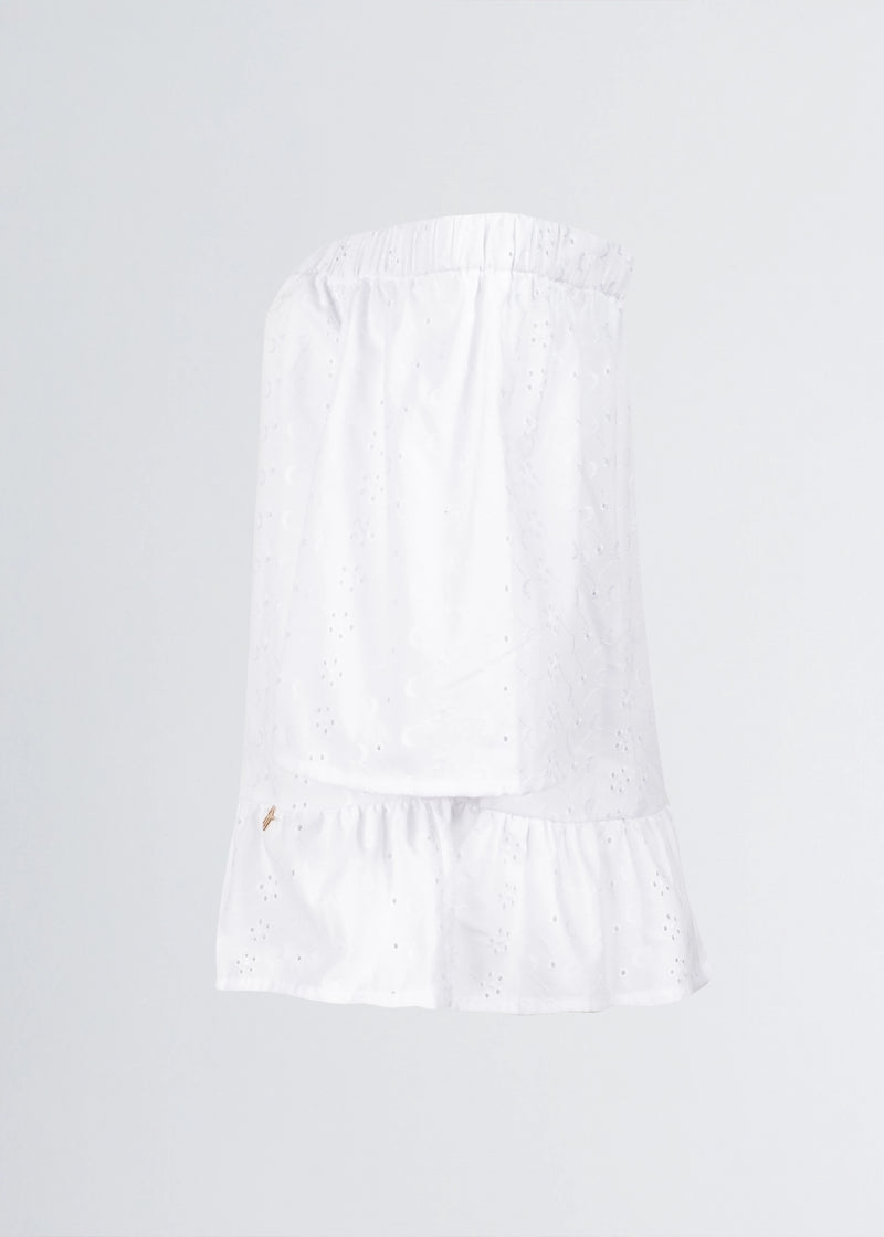 Paola T. Blusa in cotone sangallo Enormi risparmi