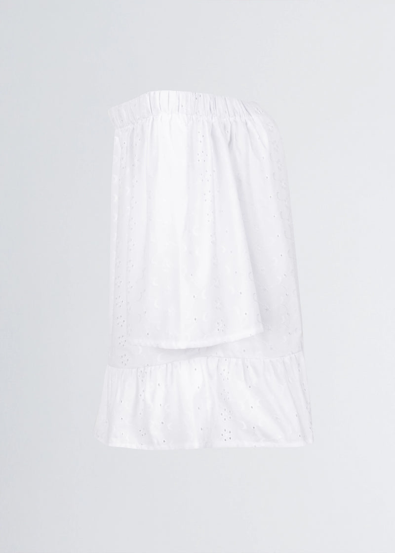 Paola T. Blusa in cotone sangallo Enormi risparmi