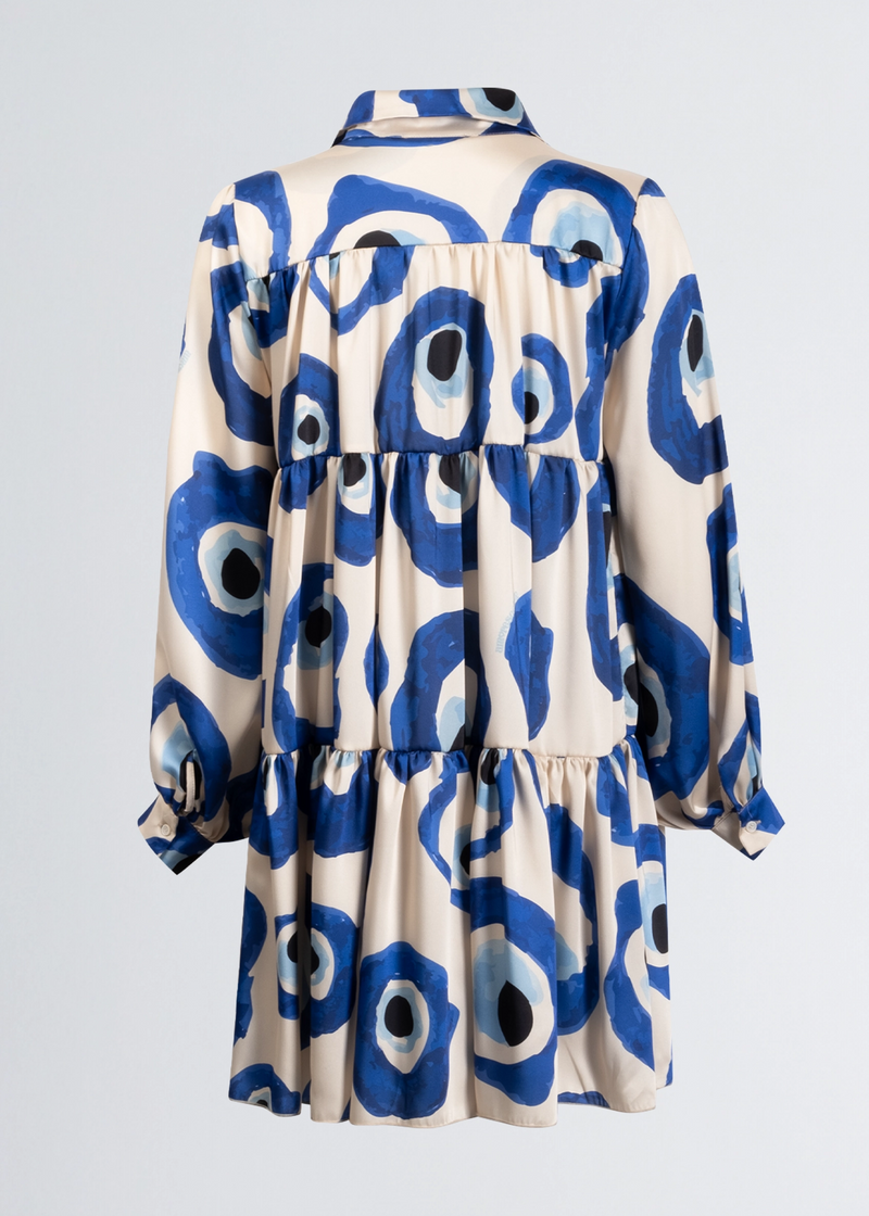 Paola T. Abito fantasia blue eye Sostegno trimestrale