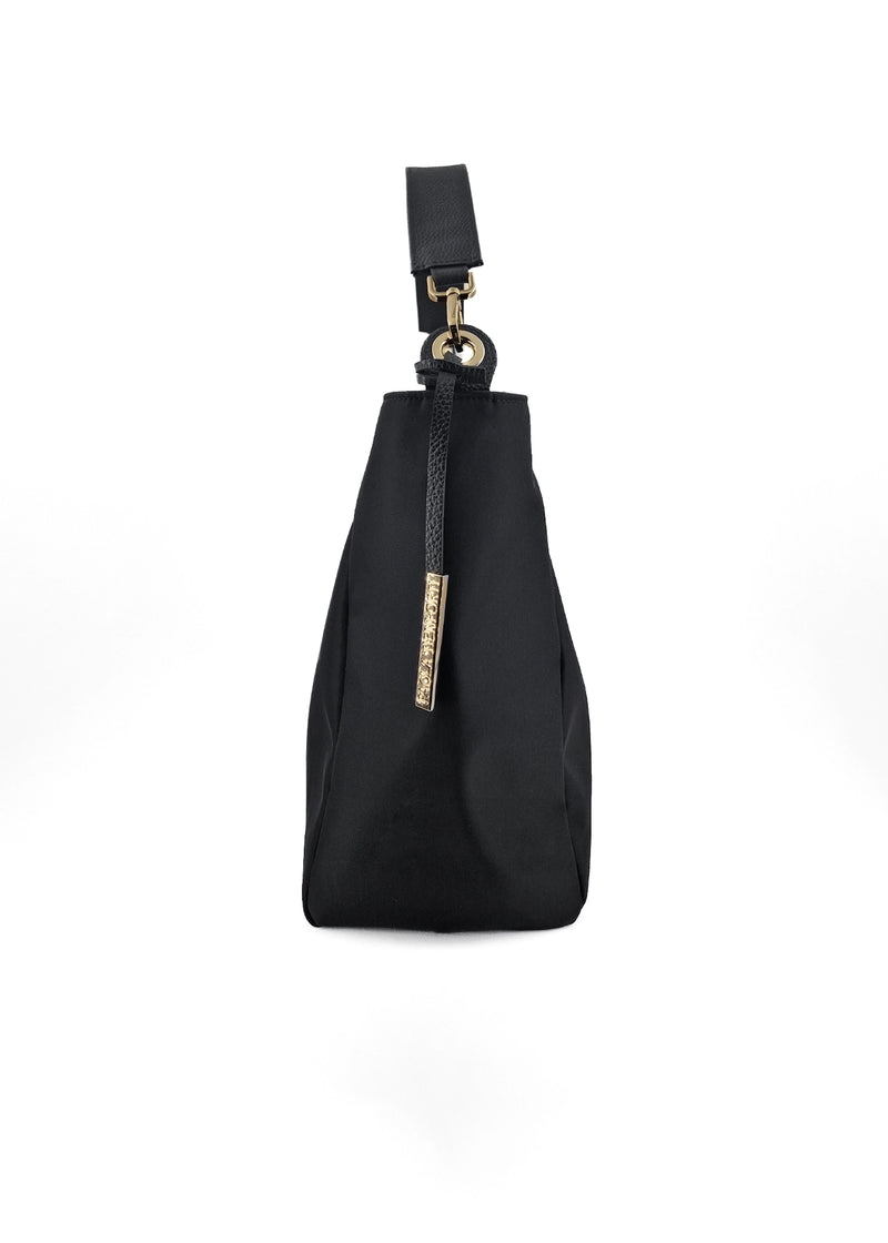 Paola T. Sacca in nylon con dettagli oro Discount Store per i nuovi prodotti