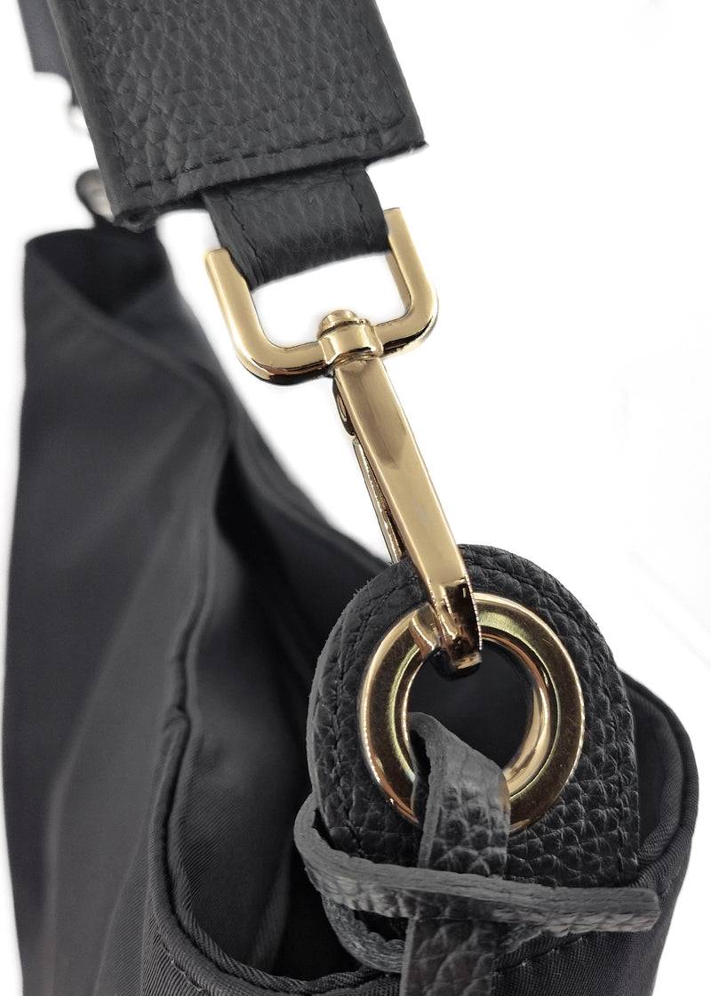 Paola T. Sacca in nylon con dettagli oro Discount Store per i nuovi prodotti
