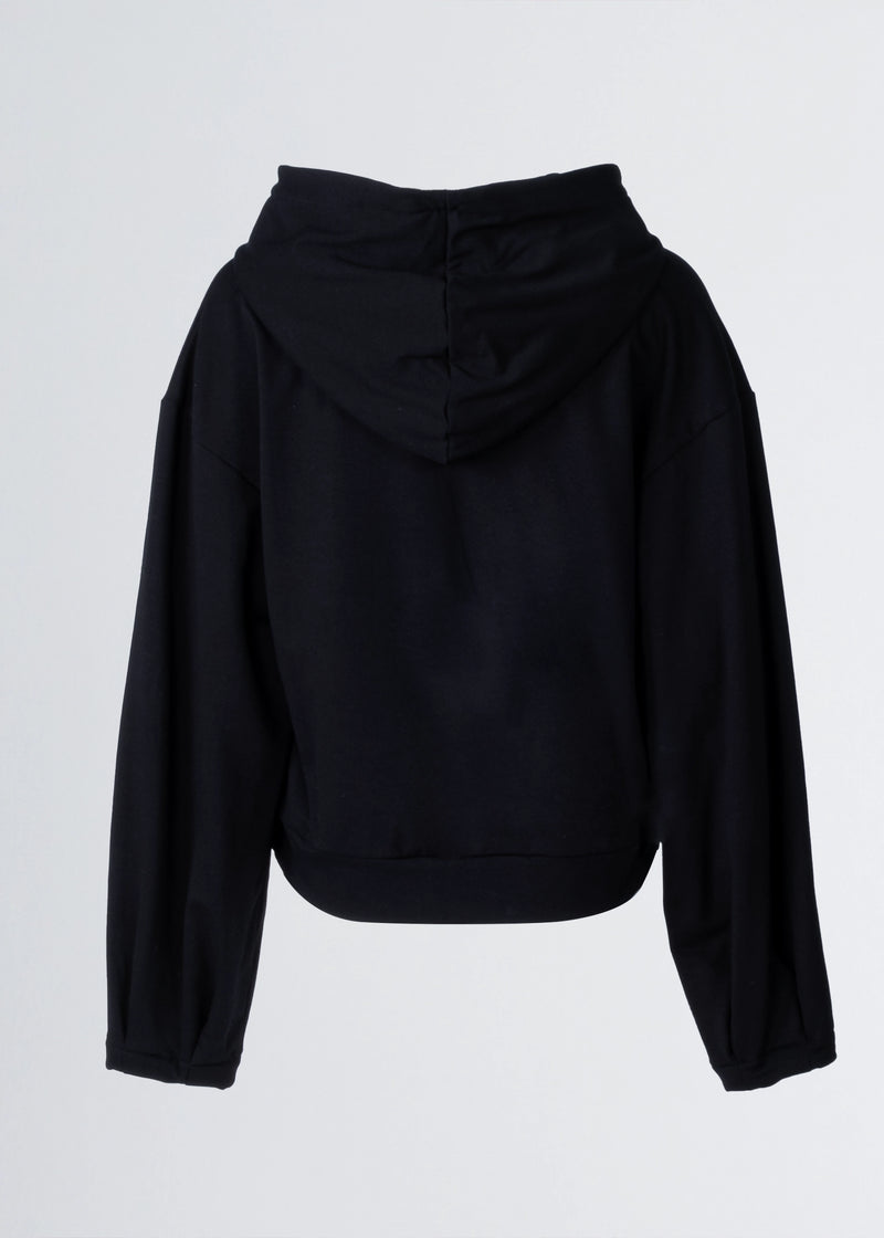 Paola T. Felpa con cappuccio e zip 50% di sconto per tempo limitato