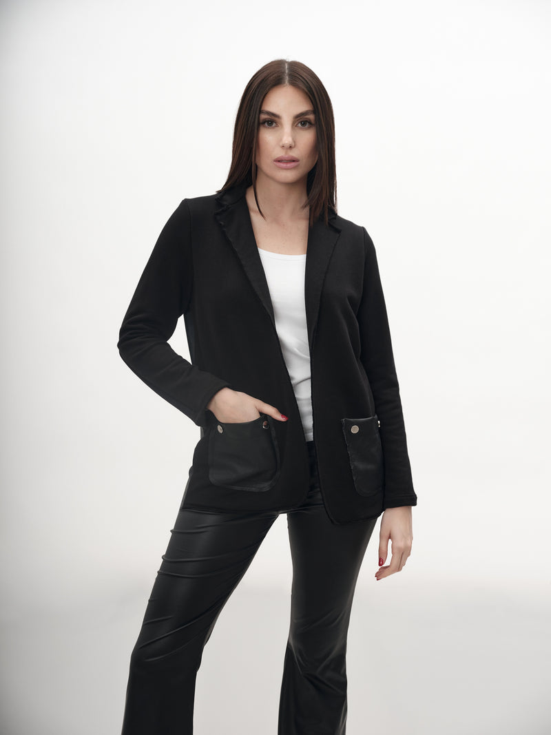 Paola T. Giacca felpa & ecopelle Qualità Garantita