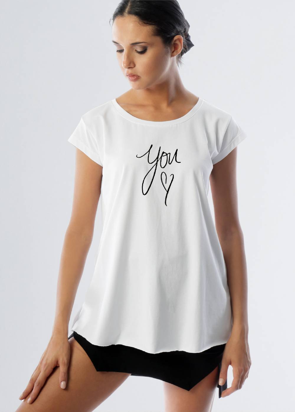 Paola T. Maxi t-shirt Sconto