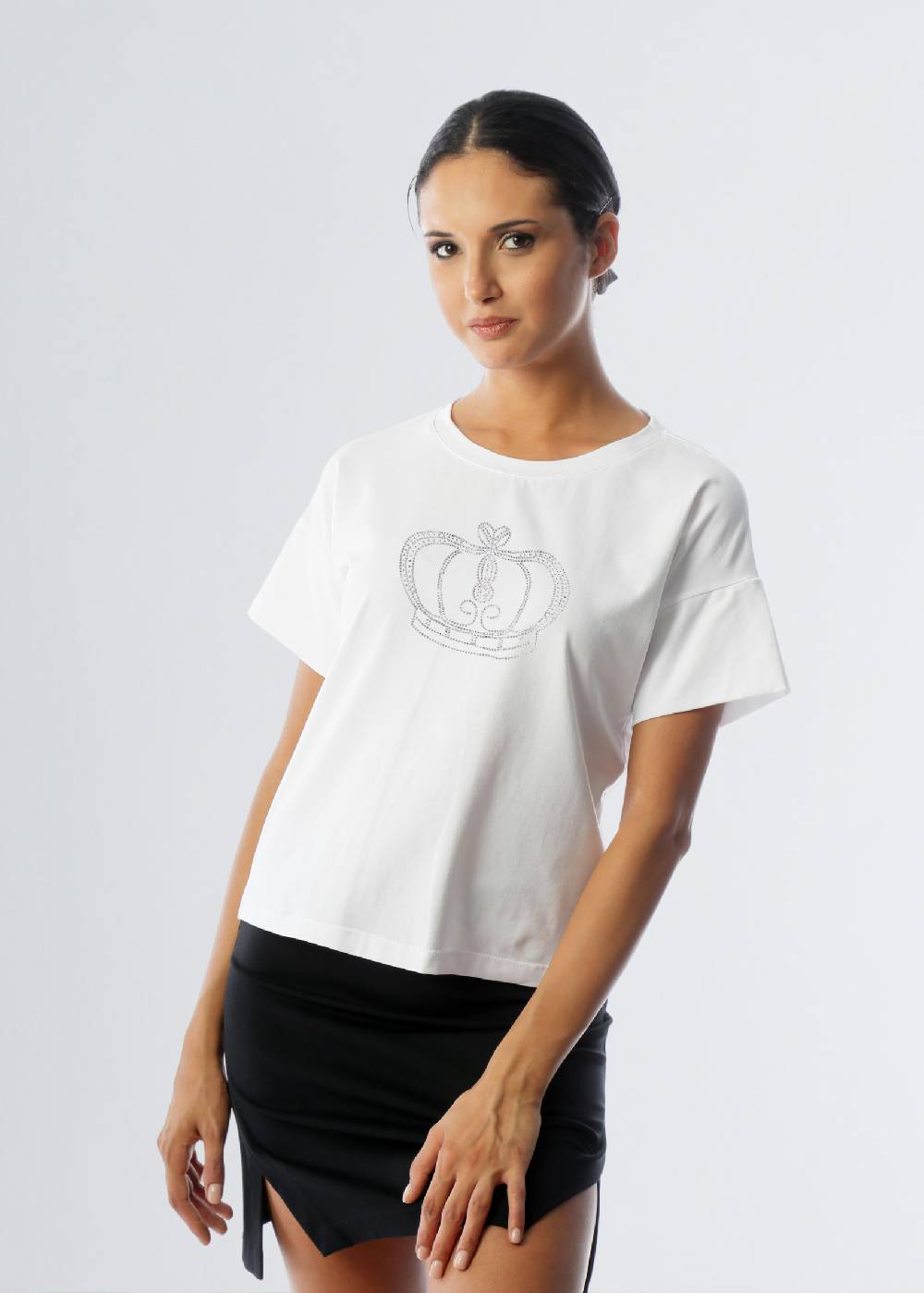 Paola T. T-shirt Queen Vendita Calda