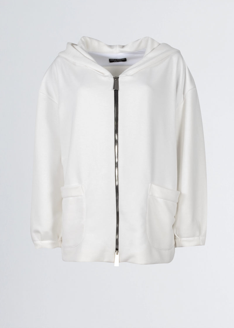Paola T. Giacca in felpa di cotone Fino al 60% di sconto