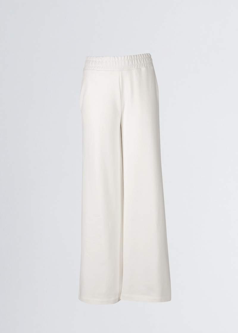 Paola T. Pantalone palazzo in cotone stretch Fino al 55% di sconto