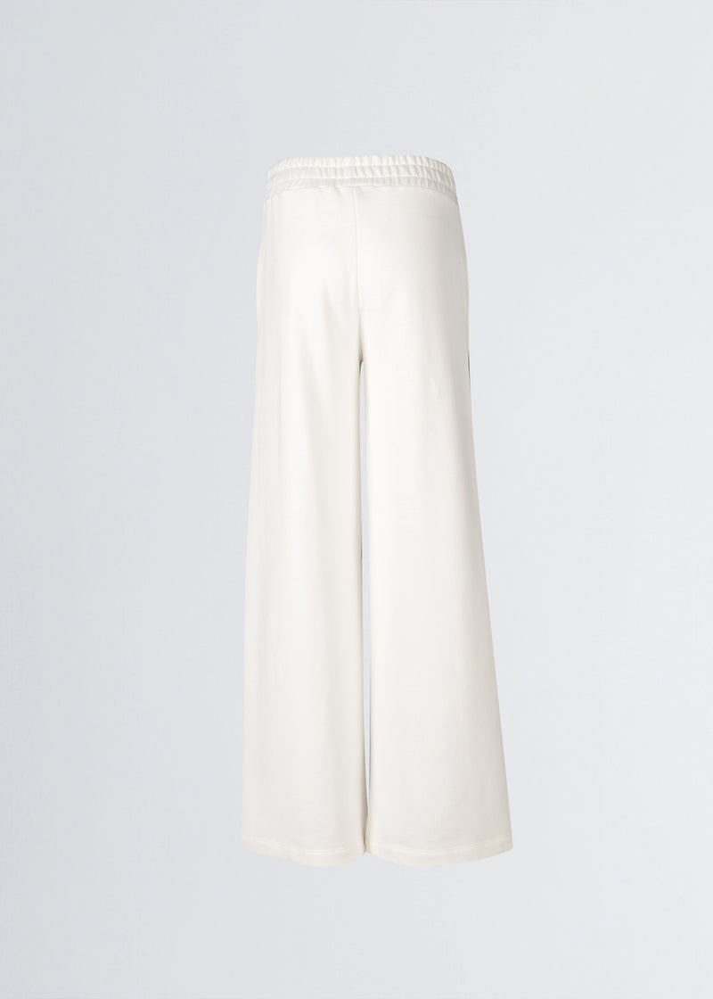 Paola T. Pantalone palazzo in cotone stretch Fino al 55% di sconto