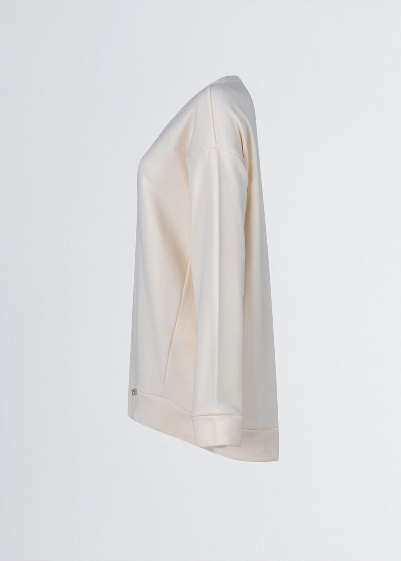 Paola T. Felpa in cotone stretch Discount Store per i nuovi prodotti