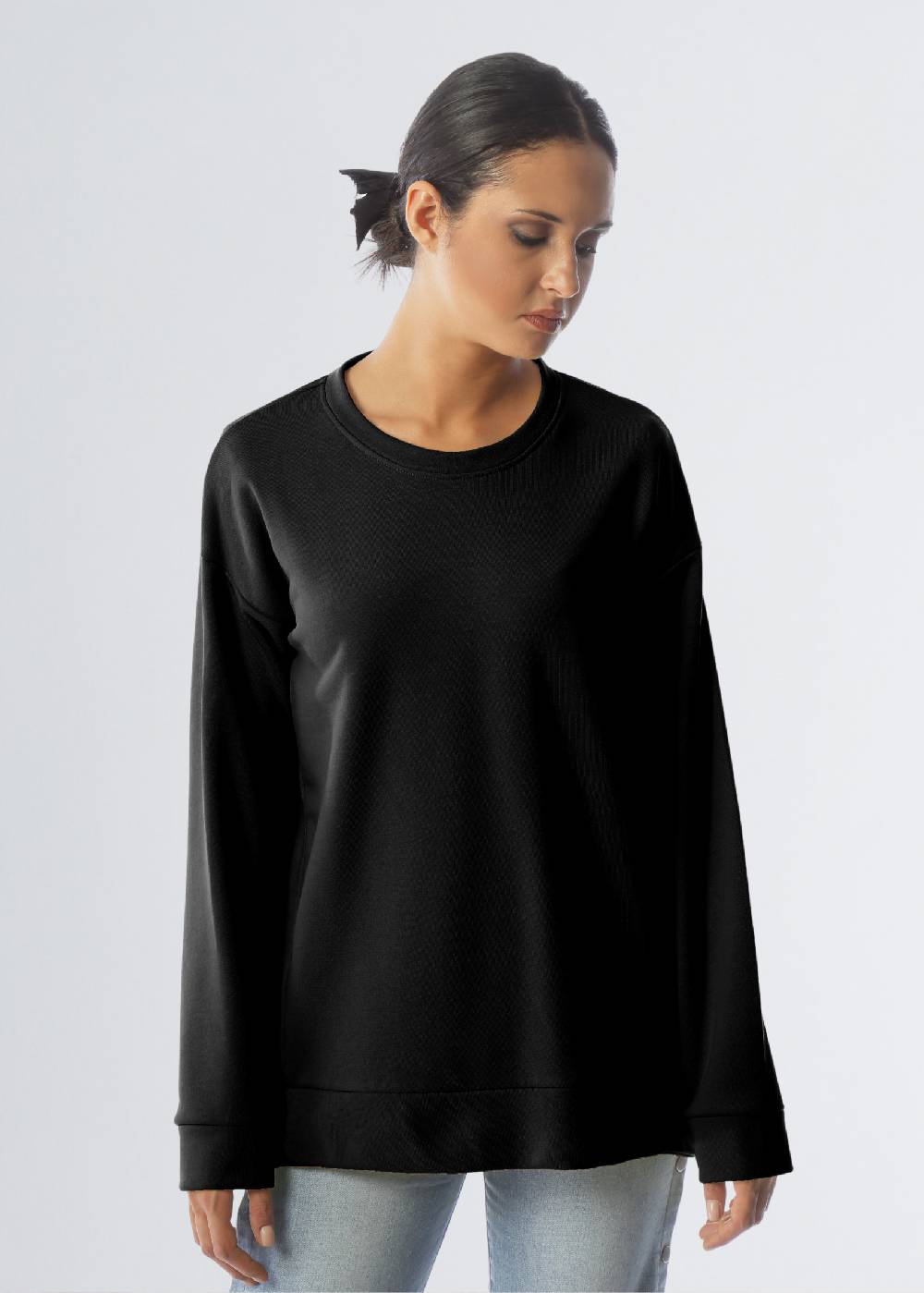 Paola T. Felpa in cotone stretch Enormi sconti
