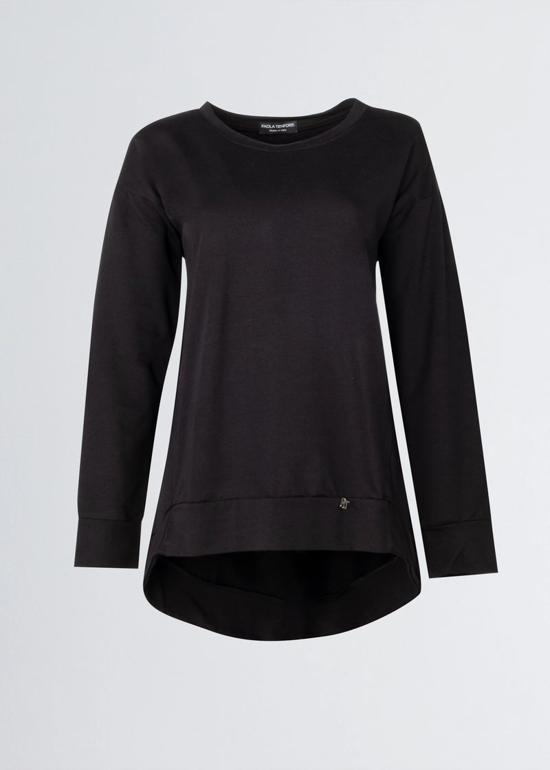 Paola T. Felpa in cotone stretch Enormi sconti