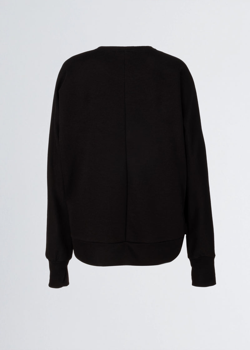 Paola T. Felpa corta in cotone stretch Officina