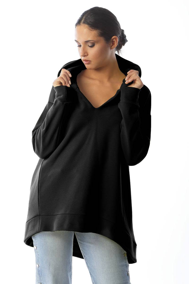 Paola T. Felpa oversize con cappuccio Limitato a 3 giorni