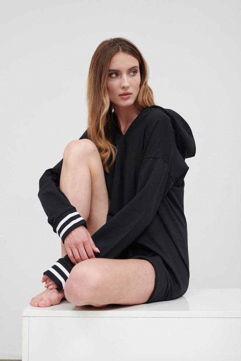 Paola T. Felpa con cappuccio oversize Sconti questo mese