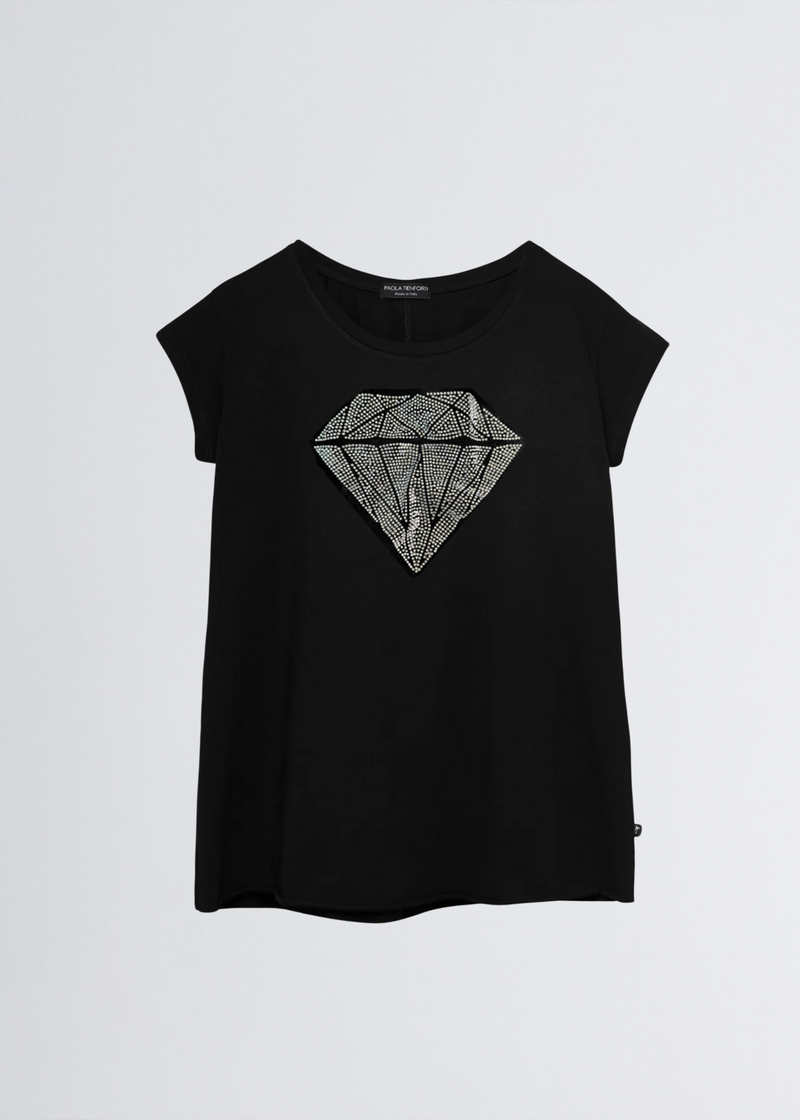 Paola T. Maxi t-shirt Diamond Affare Del Giorno