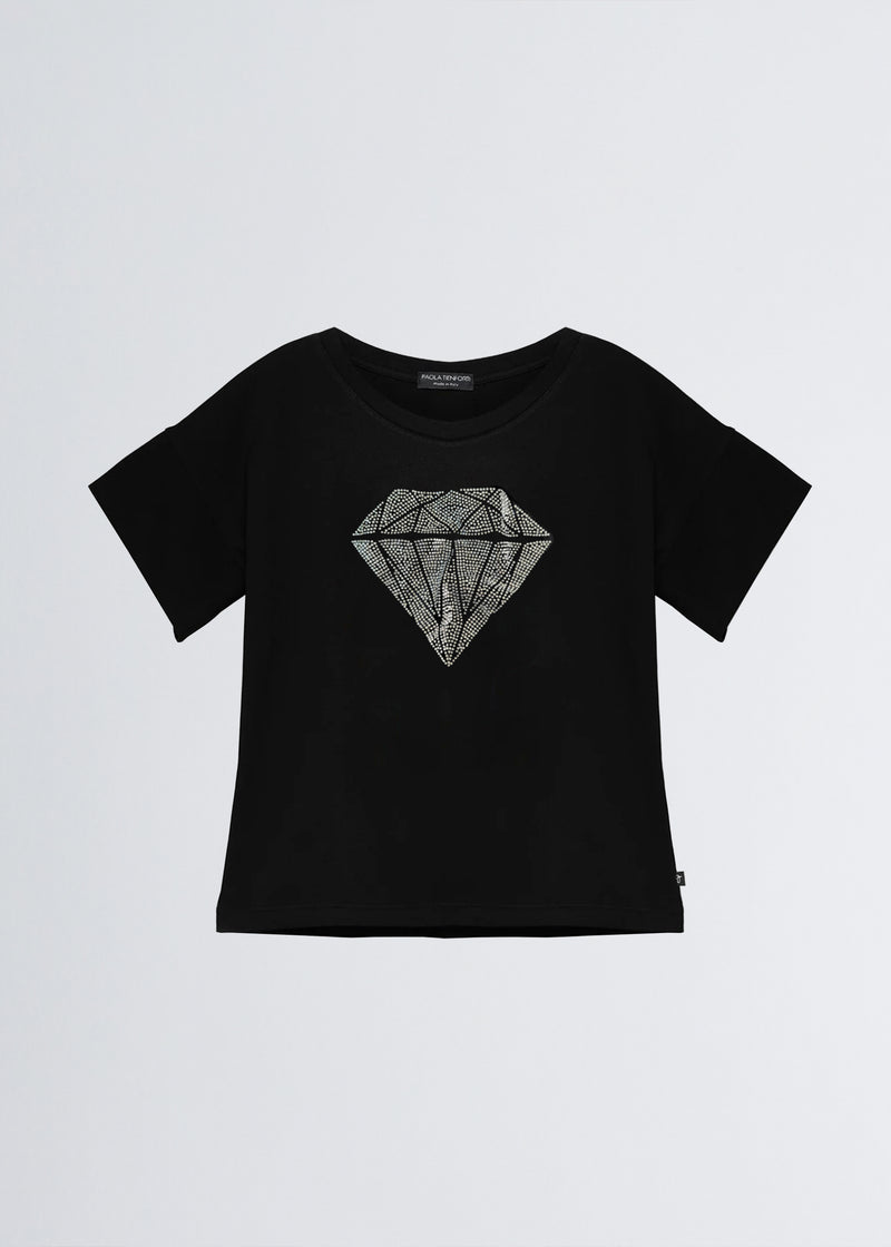 Paola T. T-shirt Diamond Vendita Economica