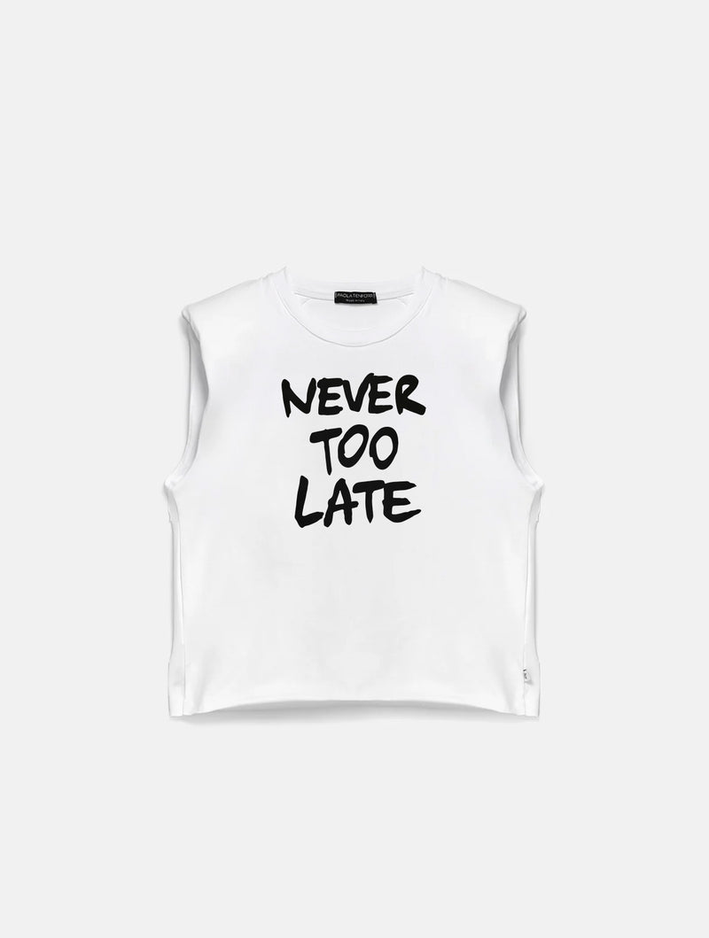 Paola T. T-shirt smanicata Offerta natalizia