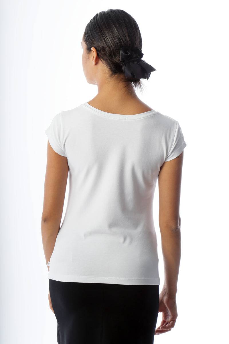 Paola T. T-shirt slim Lightning offer