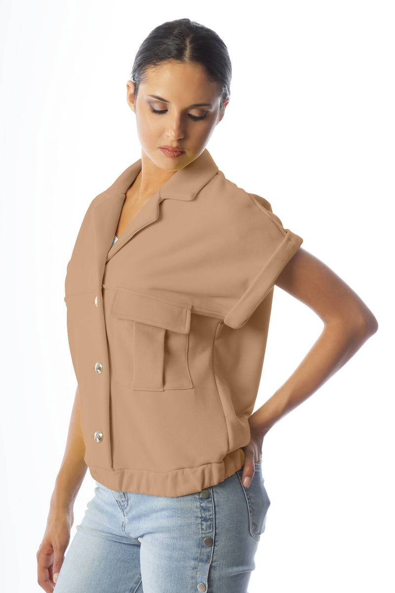 Paola T. Felpa in cotone stretch In Linea