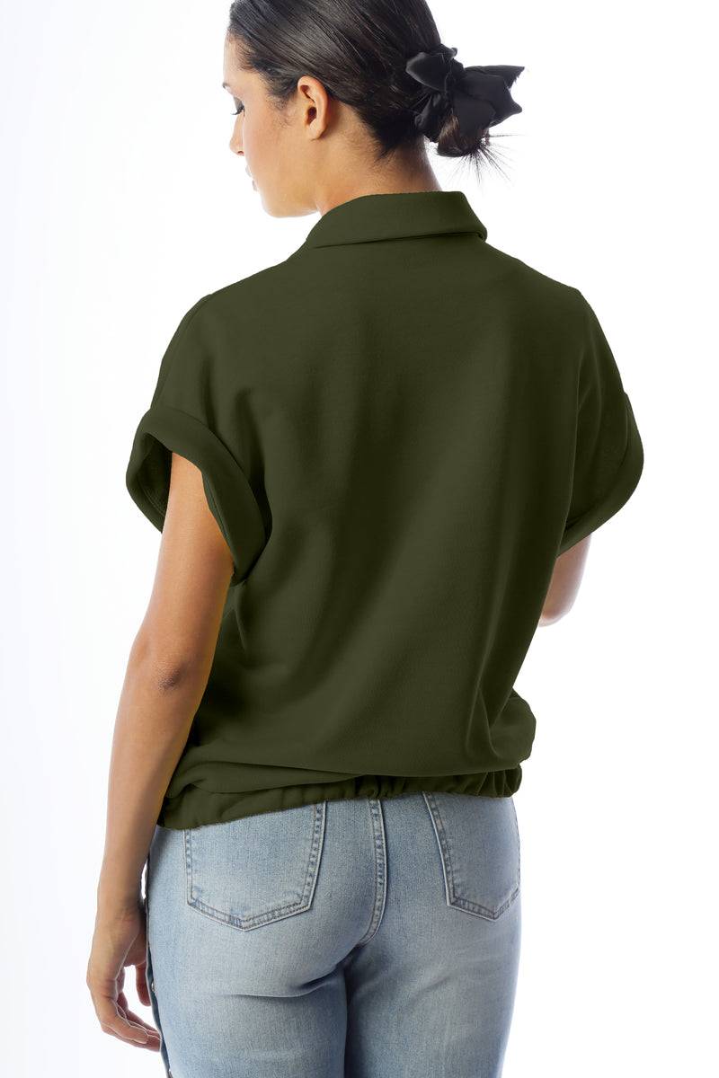 Paola T. Felpa in cotone stretch Nuovo