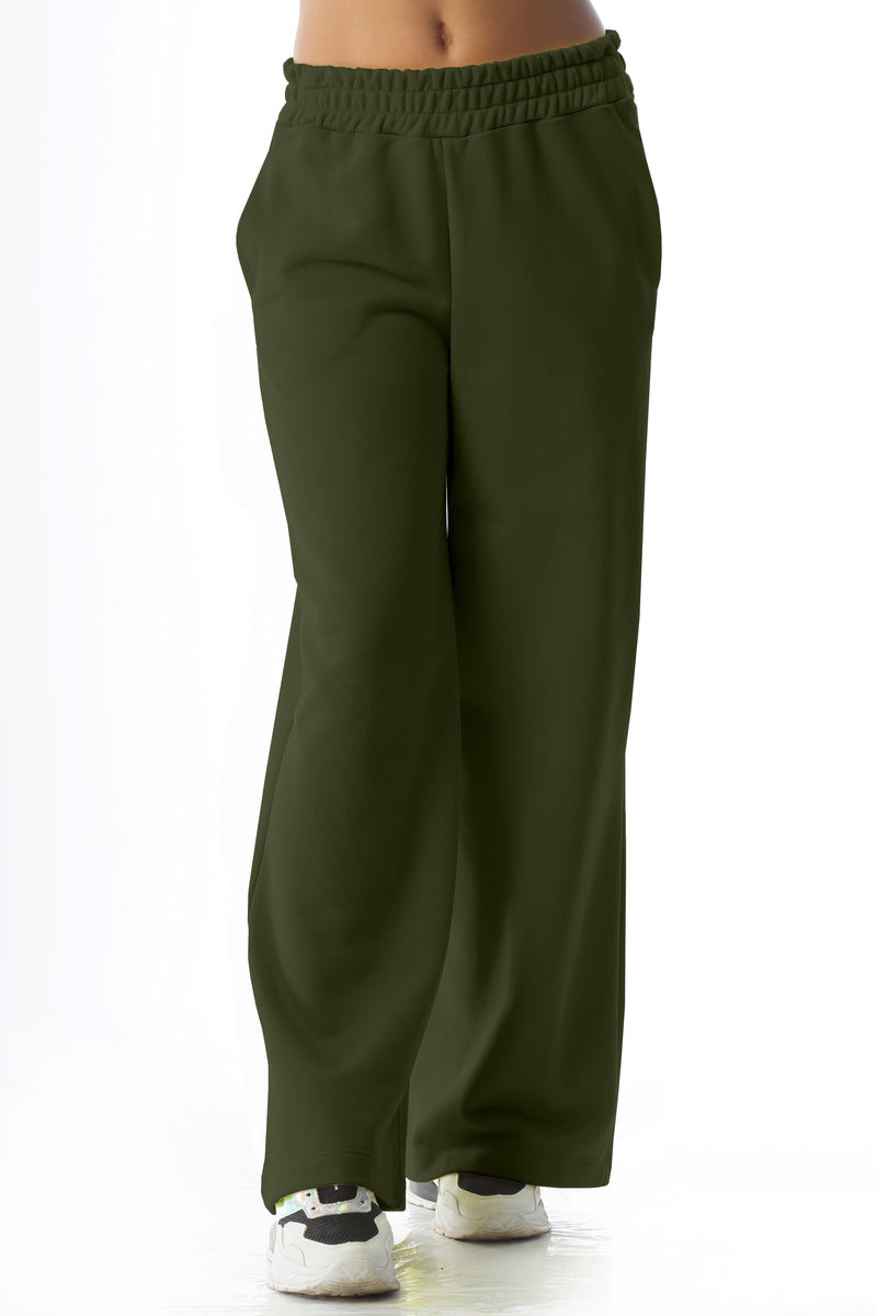Paola T. Pantalone palazzo in cotone Vendita