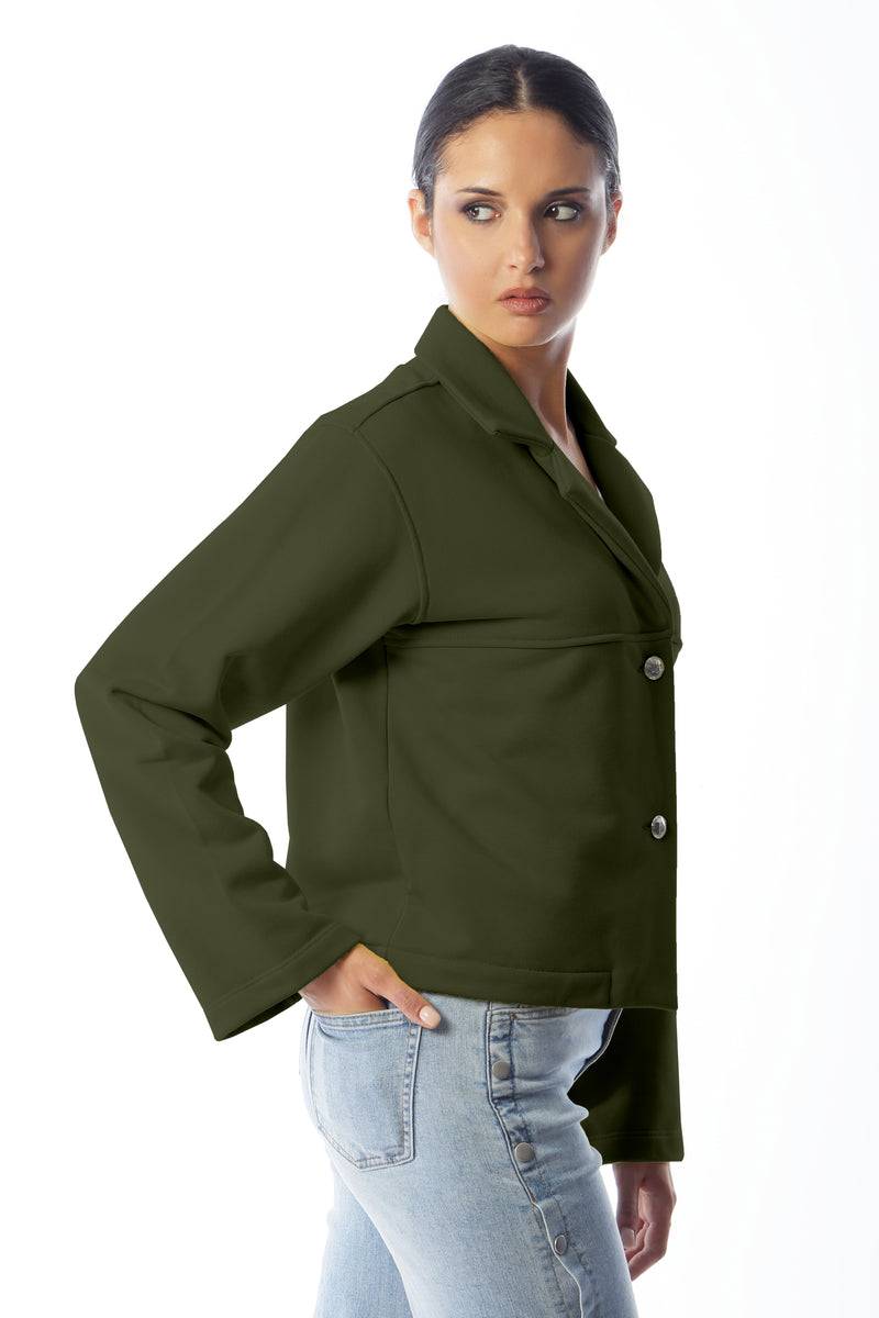 Paola T. Giacca Spencer in felpa Prezzo Ridotto