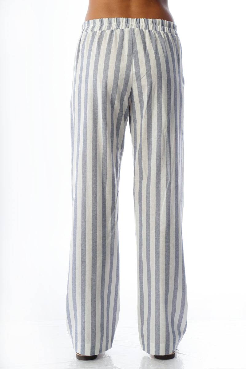 Paola T. Pantalone palazzo in puro cotone Convenienza