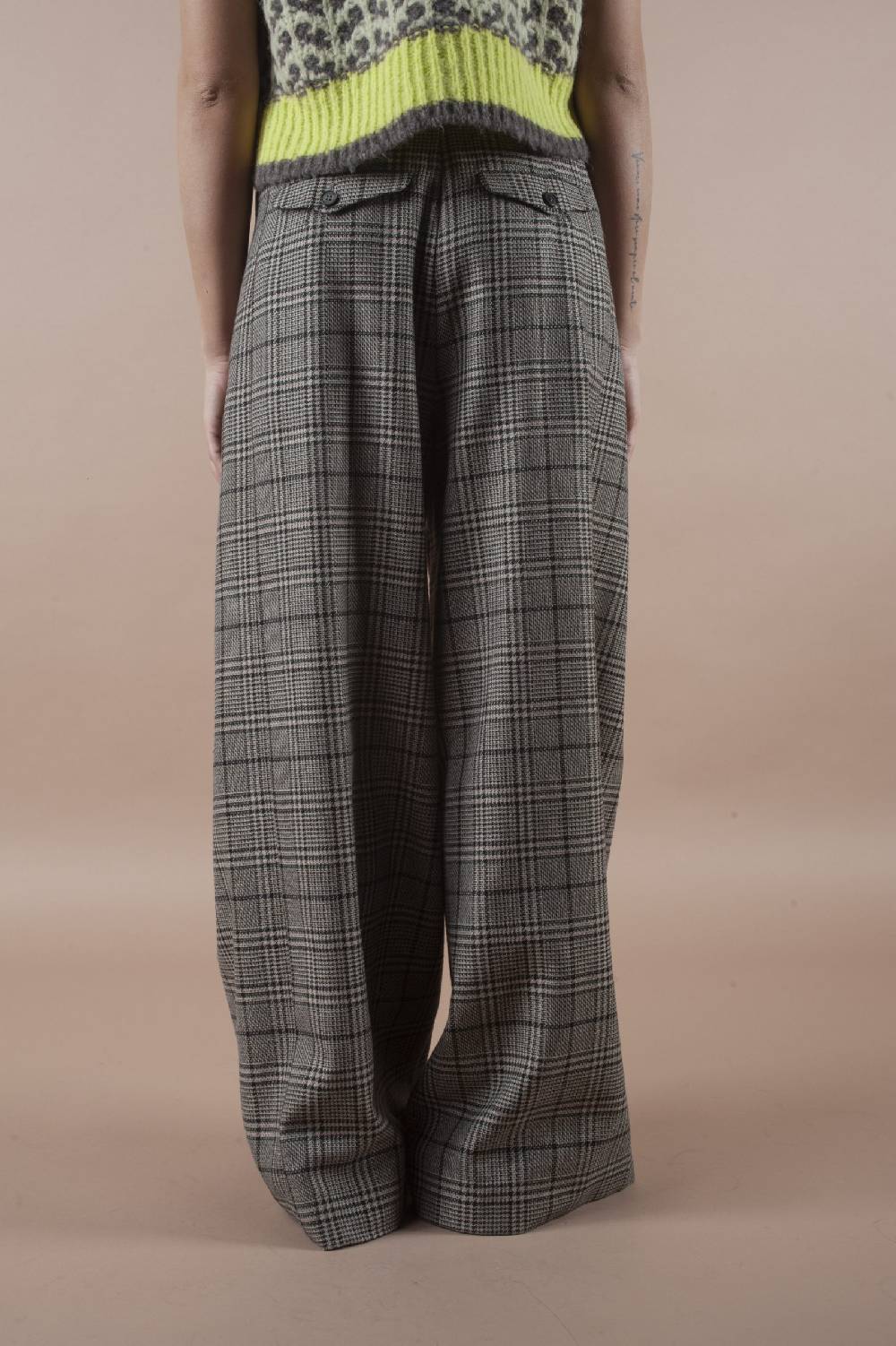 Pdr Phisique Du Role PHISIQUE DU ROLE MILANO PANTS IN TWISTED WOOL In Linea