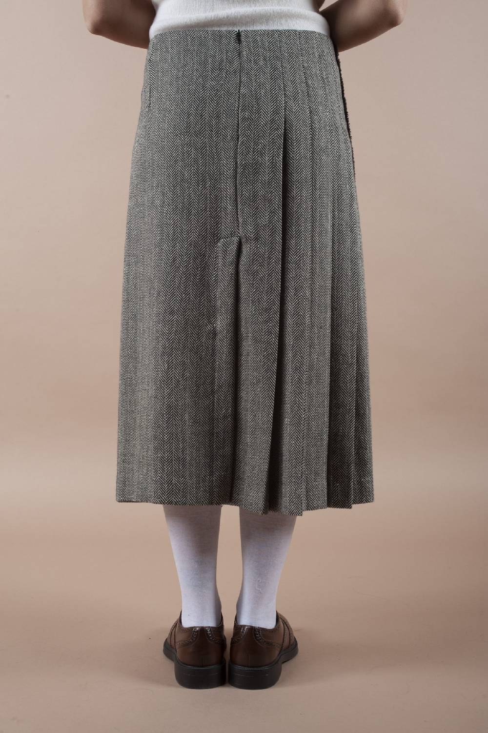 Pdr Phisique Du Role PHISIQUE DU ROLE SKIRT WITH PLEATS RESCA WITH CIMOSSA FRONT Qualità