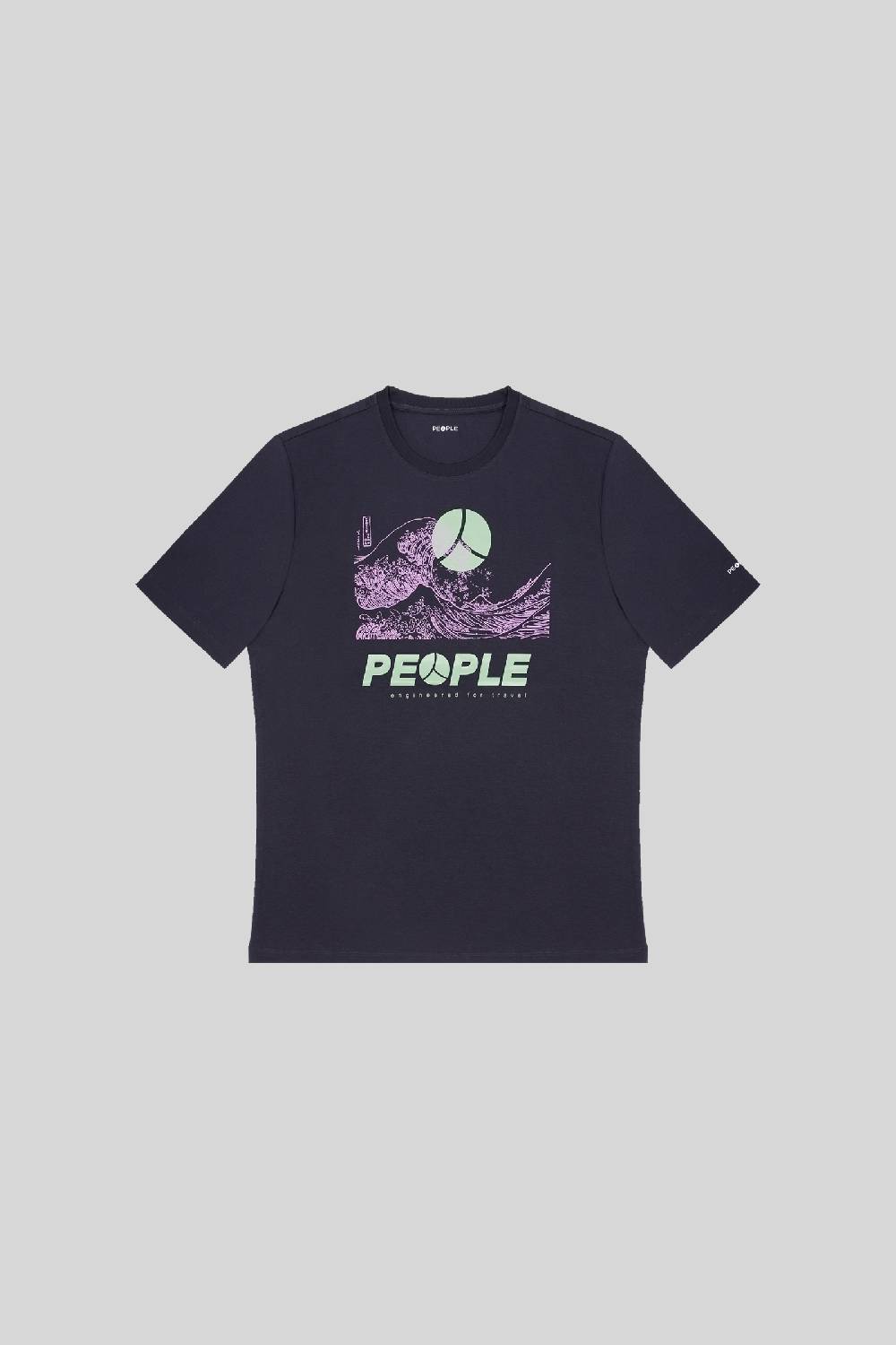 People Of Shibuya T-SHIRT WAVE PM444- 790 Economico