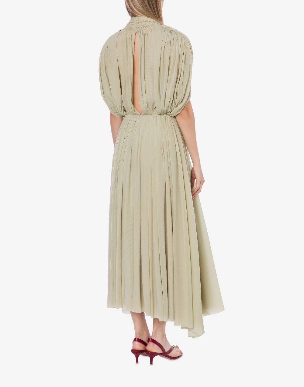 Philosophy Di Lorenzo Serafini Abito in tulle stretch con maniche a mantella Convenienza