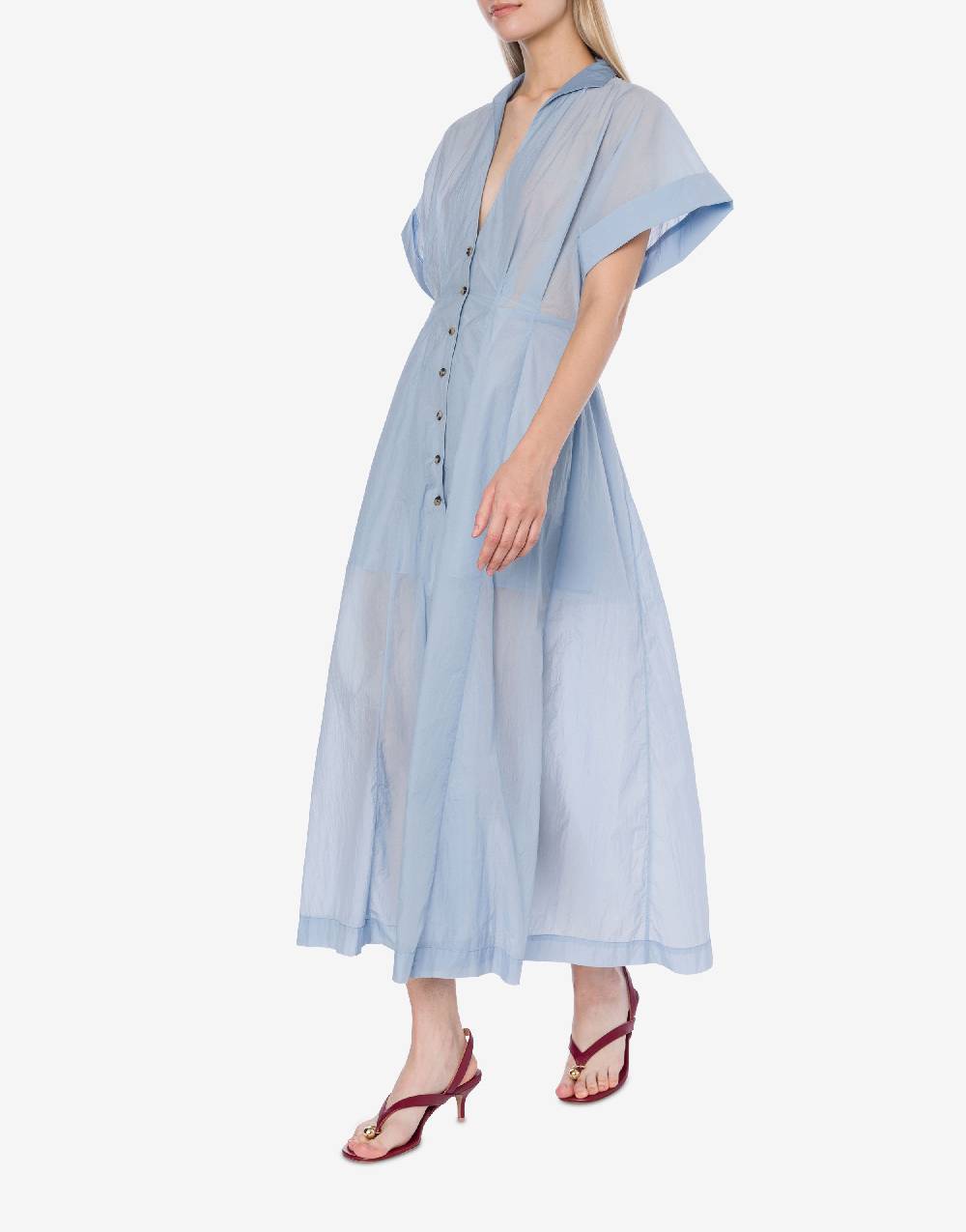 Philosophy Di Lorenzo Serafini Abito chemisier in nylon Sconto
